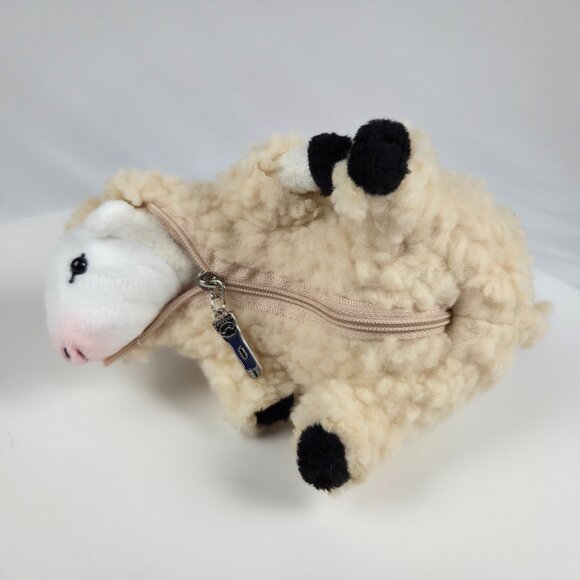 Shaved Sheep Stuffed Animal, Sheep Plush Toy 6" - Picture 1 of 6
